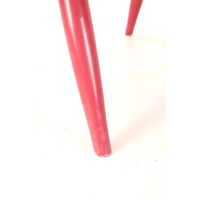 Pink-Colored Mademoiselle Armchair by Ilmari Tapiovaara for Asko, 1950s For Sale - Image 15 of 18