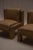 Wood Brutalist Oak Easy Chairs, 1970s, Set of 2 For Sale - Image 7 of 16