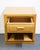 Late 20th Century Stanley Furniture Oak Contemporary Modern 22" Open Cabinet Nightstand 77614-80-33230 For Sale - Image 5 of 13