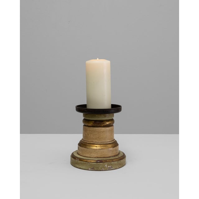 19th Century French Wooden Candlestick Holder For Sale - Image 4 of 18