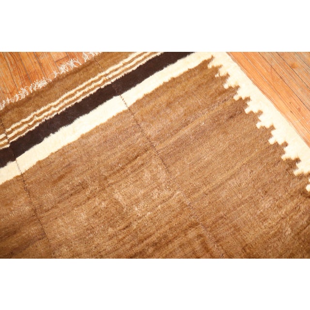 Mid 20th Century Turkish Mohair Rug For Sale - Image 4 of 18