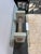 Tan Sculpted Hand Plastered + Glass Console Table For Sale - Image 8 of 11