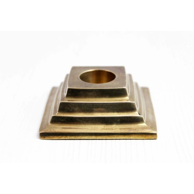 Beautiful solid brass candle holder. A classic in decoration, these candlesticks are now finding their place in...