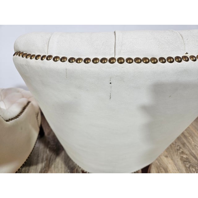 Chesterfield Armchairs, England, 1960s, Set of 2 For Sale - Image 9 of 16