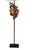 Contemporary Large Leaf Floor Lamp in Metal by The Metal Wave For Sale - Image 3 of 3