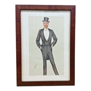 Antique Vanity Fair "Winchester" Fashion Plate