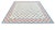 Handmade Cotton Vegetable Dyed Rug, White, Sky Blue and Terracotta Star Dhurrie-10'x14' For Sale - Image 6 of 13