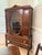 One of a kind beautiful antique Jacobean dining room china cabinet from the 1920s. Solid, walnut well-crafted piece with...