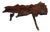 Vintage Live Edge Coffee Table or Bench For Sale