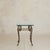 Metal French Gilt Iron + Scalloped Glass Accent Table, 1960s - 2 Available For Sale - Image 7 of 11