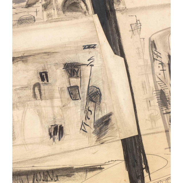 Agudelo Abstraction Mixed Media on Masonite, 1966 For Sale In New York - Image 6 of 10