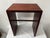 Art Deco console table in mahogany veneer Good condition Dimensions: H 84 x W 66 x D 45 cm Art Deco period