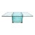 Coffee Cocktail Table Etched Glass Dennis Abbe Coastal Palm Beach For Sale