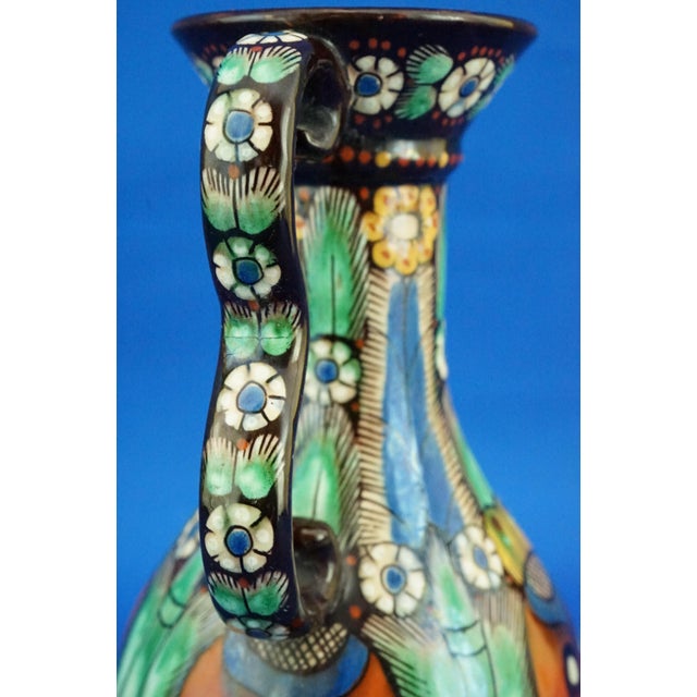Ceramic Vase from Jean Wanzenried's Thun Factory, Switzerland, Late 19th Century For Sale - Image 17 of 18