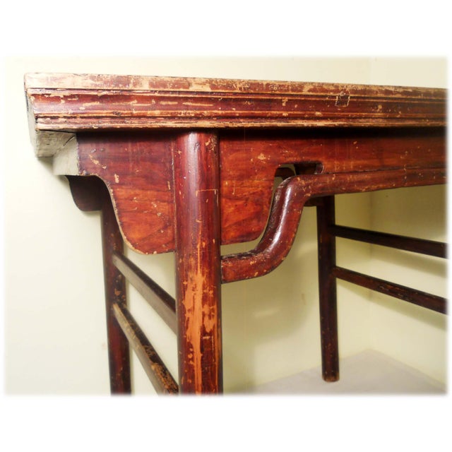 Antique Chinese Ming Painting Table (2915), Circa 1800-1849 For Sale In Dallas - Image 6 of 11