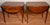 1950s English Hepplewhite Birdseye Maple Banded Walnut Pembroke Drop Leaf Tables For Sale - Image 9 of 18