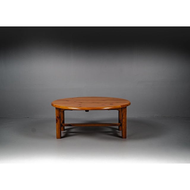 Wood Pine Folding Coffee Table, 1950s For Sale - Image 7 of 18