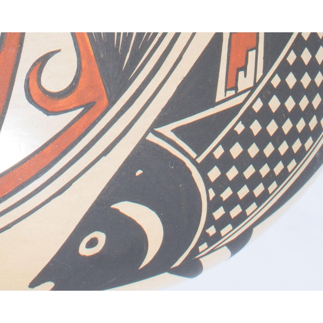 Late 20th Century Mata Ortiz Pottery Vase by Cesar Dominguez For Sale - Image 5 of 7