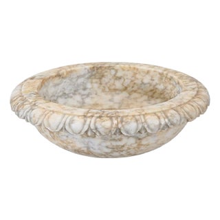 20th Century Circular Sink in Marble, 1890s For Sale