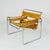 Bauhaus Cognac B3 Chair in Leather and Metal by Marcel Breuer, 1990s For Sale - Image 3 of 11