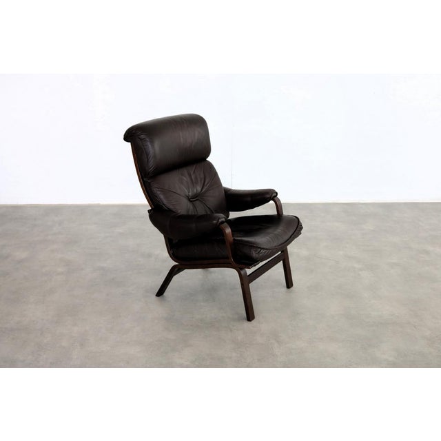 Vintage Swedish Lounge Chair, 1960s, in Good conditions. Designed 1960 to 1969