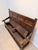 Antique Carved Oak Monks Bench with Storage Chest For Sale - Image 5 of 8