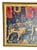 Abstract Early 20th Century Monumental Morris Broderson Abstract Gouache Painting For Sale - Image 3 of 6