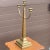 Arts and Crafts Hammered Brass Copper Obelisk Candelabra For Sale In Philadelphia - Image 6 of 13