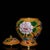 Vintage Cloisonne Enamel Ginger Jar - Yellow Floral Motif With Lid For Sale In Los Angeles - Image 6 of 9
