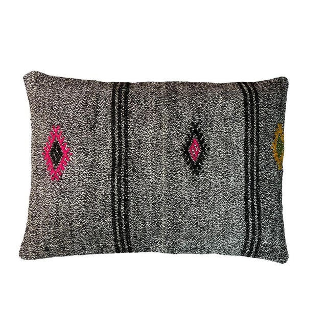 1970s Vintage Turkish Handmade Cushion Cover, 1970s For Sale - Image 5 of 11