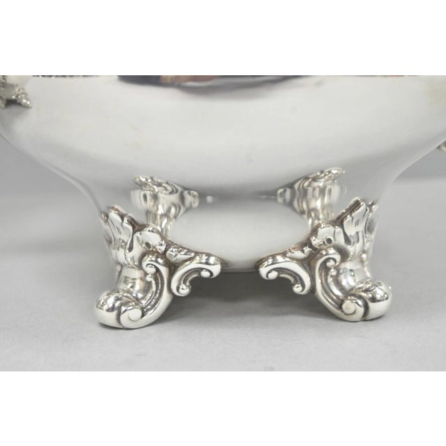 Vintage Reed & Barton Regent 5600 Silver Plated Tea Coffee Service - 4 Pc Set For Sale - Image 13 of 15