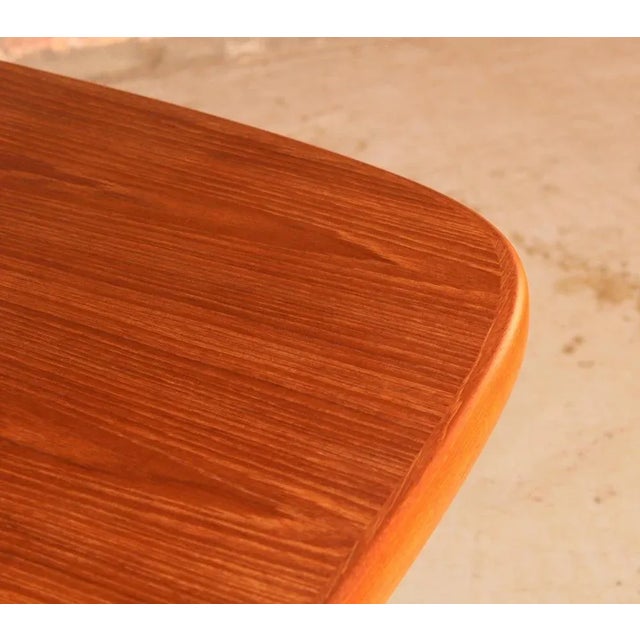 Mid-Century Extendable Dining Table in Teak from Skovby, Denmark, 1970s For Sale - Image 9 of 14