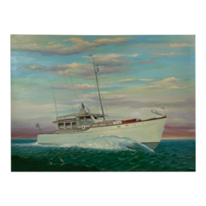 Fishing Oil on Canvas