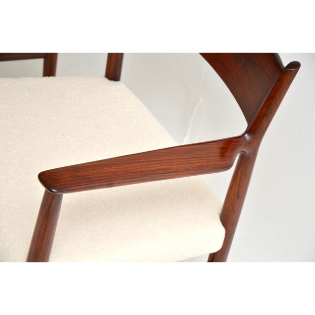 Vintage Danish Carver Armchairs by Arne Vodder, 1960s, Set of 2 For Sale - Image 10 of 11
