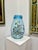 Price reduced $400. Now only $799! Gorgeous light blue Murano Glass Vase with millefiore decoration. Vintage piece which...