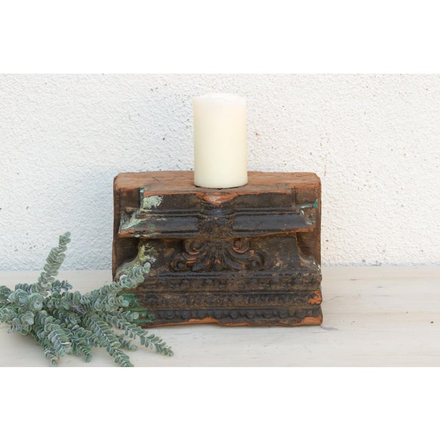 Finely Carved Antique Architectual Fragment For Sale - Image 9 of 9