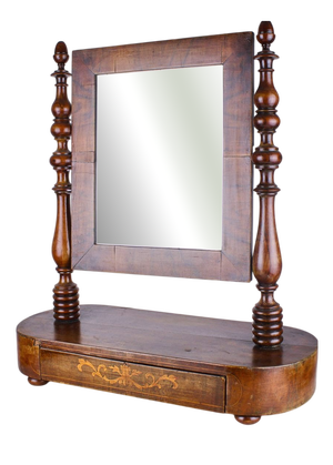 Carlo X Threaded Table Mirror