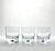 Orrefors “Intermezzo, Blue” 3 Crystal Double Old Fashioned Glasses 3 7/8” 12oz Excellent condition. No chips, cracks, or...