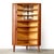 Mid-Century Modern 1950s Skovmand & Andersen Model #3 Corner Cabinet Designed by Arne Hovmand Olsen, Attributed For Sale - Image 3 of 11