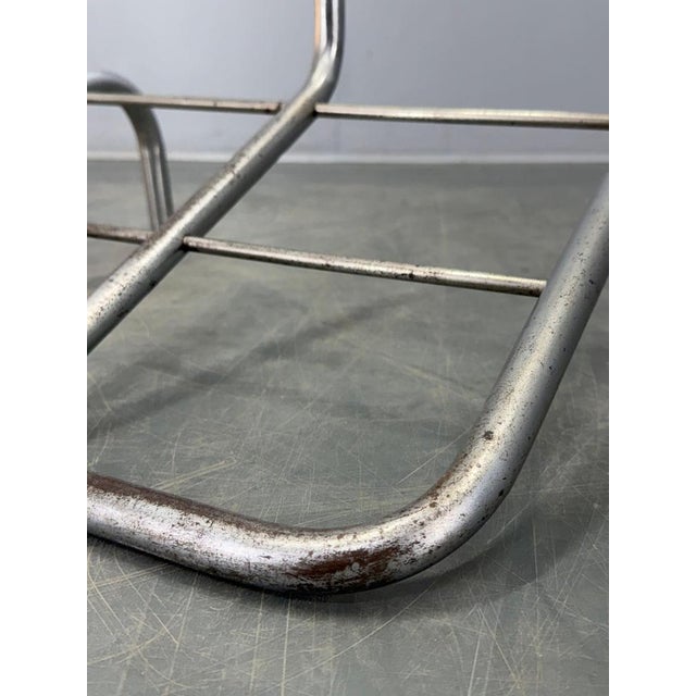 Silver Vintage Bauhaus Chrome Clothes Valet, Czechoslovakia, 1930s For Sale - Image 8 of 16