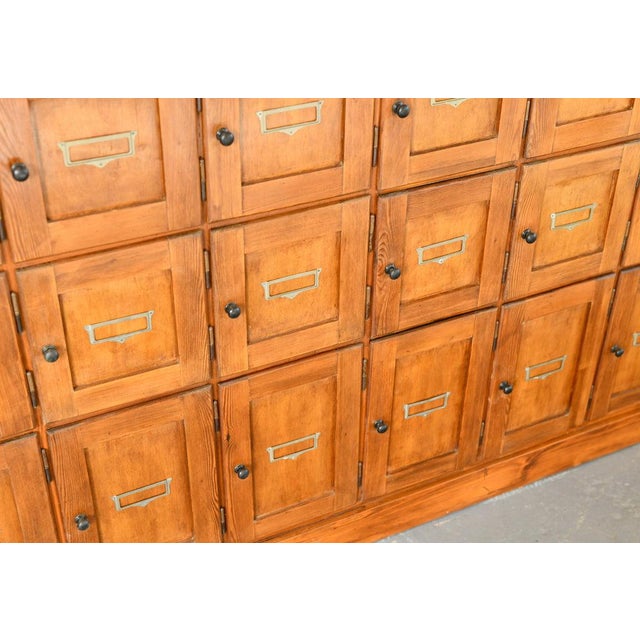 Wood Tobacconists Shop Cabinet, 1930s For Sale - Image 7 of 16
