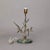 French Silver Table Lamp with Two Sculpted Birds For Sale - Image 4 of 7