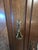 19th Century Victorian Burl Wood & Oak 3-Door Grand Wardrobe Armoire With Mirror For Sale In Las Vegas - Image 6 of 12