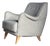 1950s Swedish Organic Lounge Barrel Chair Attributed to Lawrence Peabody for Selig For Sale