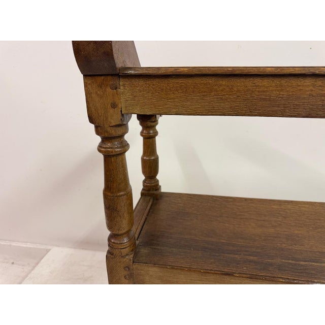French Oak Bench, 19th Century For Sale - Image 12 of 15