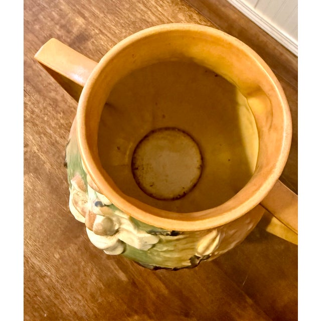 Roseville Magnolia Terra Cotta Vase For Sale - Image 11 of 12