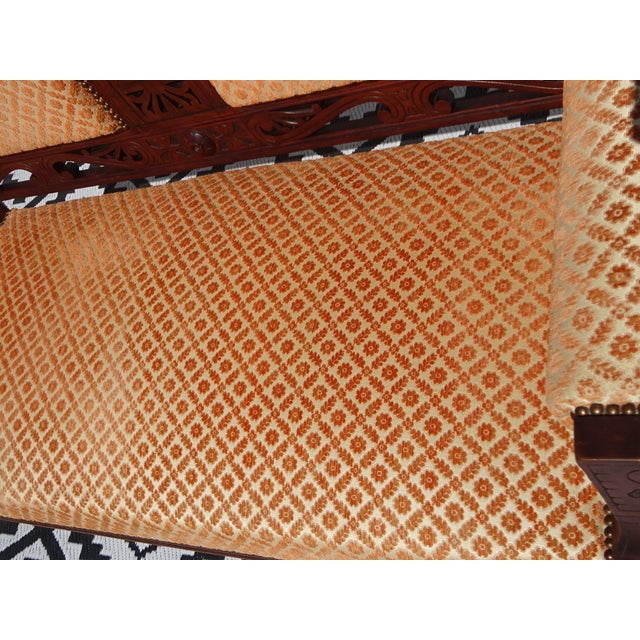 Louis XV 2-Seater Bench, 1950s For Sale - Image 14 of 18