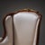Late 19th Century Antique Louis XV Style Wingback Chair, 1880 For Sale - Image 5 of 9