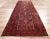 Red Vintage Persian Heriz Rug Runner - 03'06 X 13'10 For Sale - Image 8 of 9