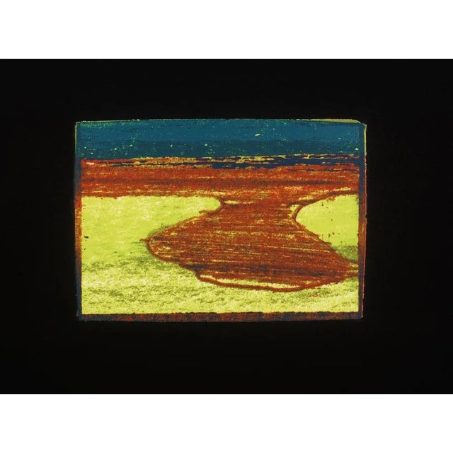 An original screenprint from Indian Views , a set of twelve screenprints inspired by snatched glimpses of the Indian...